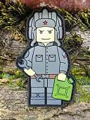 Нашивка ( шеврон патч patch ) тактическая BRICK OPERATOR ТАНКИСТ 3D PVC на липучке 5х8 (2504427) - ВОЕНТОРГ ТЫЛОВИК