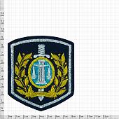 Нашивка ( шеврон ) на рукав Судебные приставы вышитая темно-синяя (2503120) - ВОЕНТОРГ ТЫЛОВИК