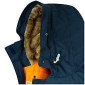 Куртка NORD DENALI аляска OXFORD COMPASS REPLICA BLUE / ORANGE синяя (1105172) - ВОЕНТОРГ ТЫЛОВИК