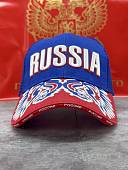 Бейсболка RUSSIA вышитая синяя (1401946) - ВОЕНТОРГ ТЫЛОВИК
