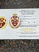 Знак нагрудный ФСВНГ ( Росгвардия ) РФ ОТЛИЧНИК СЛУЖБЫ в финансово-экономических подразделениях (2301643) - ВОЕНТОРГ ТЫЛОВИК