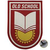 Нашивка ( шеврон патч patch ) тактическая OLD SCHOOL 2 3D PVC ( пластизоль ) на липучке 9х6,5 красная (2504052) - ВОЕНТОРГ ТЫЛОВИК