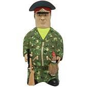 Скульптура Бар - заначка Генерал МВД России охотник с уткой (4904037) - ВОЕНТОРГ ТЫЛОВИК