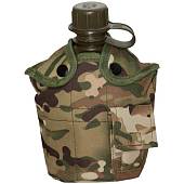 Фляга NATO ( НАТО ) армейская US ( фляга + котелок + чехол ) камуфлированная camo-multi (3407171) - ВОЕНТОРГ ТЫЛОВИК