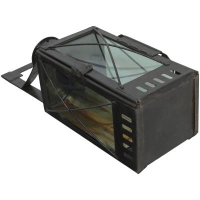 Фонарь свечной железнодорожный 1950 г. черный оригинал (3311815) - HAKKI.RU