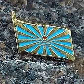 Знак фрачный Флажок ВВС России 10 мм на пимсе (2302073) - ВОЕНТОРГ ТЫЛОВИК