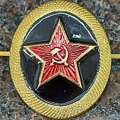 Кокарда Морская пехота СССР с эмалью золотистая (2105028) - ВОЕНТОРГ ТЫЛОВИК