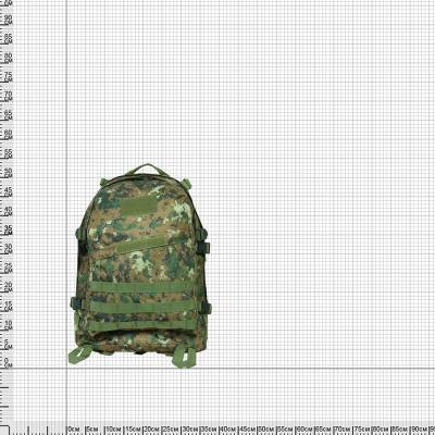 Рюкзак TAC тактический 32х50х28 45 л камуфлированный цифра пограничная (3306099) - HAKKI.RU