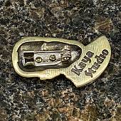 Знак фрачный из серии известные личности - Зигмунд Фрейд бронзовый (2302923) - ВОЕНТОРГ ТЫЛОВИК