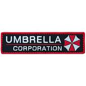 Нашивка ( шеврон патч patch ) тактическая UMBRELLA CORPORATION вышитая полоса на липуче 12х3 красная (2509085) - ВОЕНТОРГ ТЫЛОВИК