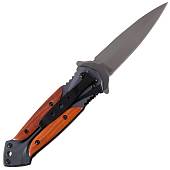 Нож складной BENCHMADE полуавтоматический с клипсой коричневый (3913037) - ВОЕНТОРГ ТЫЛОВИК