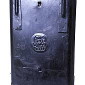 Фонарь свечной железнодорожный трехгранный 1962 г. черный оригинал (3311820) - ВОЕНТОРГ ТЫЛОВИК