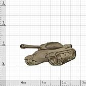 Эмблема ( знак ) петличная ( петлица ) Танковые войска правая защитная (2102012) - ВОЕНТОРГ ТЫЛОВИК