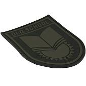 Нашивка ( шеврон патч patch ) тактическая OLD SCHOOL 4 3D PVC ( пластизоль ) на липучке 9х6,5 защитная (2504054) - ВОЕНТОРГ ТЫЛОВИК