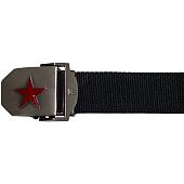 Ремень стропа брючный мужской с бляхой ( пряжкой ) Red Star ( Красная звезда ) D115-27 черный (1606917) - ВОЕНТОРГ ТЫЛОВИК