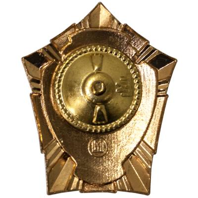 Знак нагрудный МВД РФ ОТЛИЧНИК ПОЛИЦИИ закрутка (2301991) - HAKKI.RU