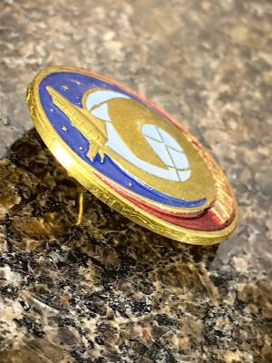 Знак фрачный Космодром Байконур на пимсе (2302097) - HAKKI.RU