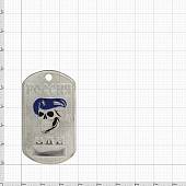 Жетон армейский ( военный ) ВДВ ( Воздушно-десантные войска ) с черепом (2103030) - ВОЕНТОРГ ТЫЛОВИК