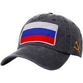 Бейсболка тактическая флаг России ( триколор ) RUS СССР серая (1401023) - ВОЕНТОРГ ТЫЛОВИК