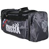 Сумка раздвижная  боковым карманом триколор Россия / Russia  55х35х25 50 л 10м синяя (3310968) - ВОЕНТОРГ ТЫЛОВИК