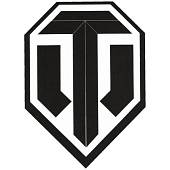 Наклейка на авто виниловая World of Tanks  эмблема ТР-2 14х10 черная (12017406) - ВОЕНТОРГ ТЫЛОВИК