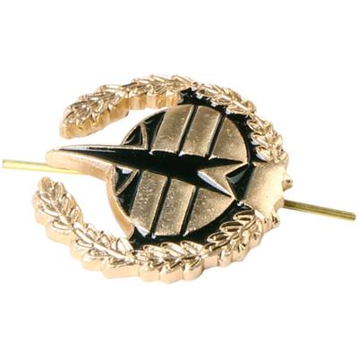 Эмблема ( знак ) петличная ( петлица ) Космические войска (неуставная) золотая (2102114) - HAKKI.RU