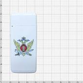 Зажигалка с символикой ФСИН России газовая белая (4403135) - ВОЕНТОРГ ТЫЛОВИК
