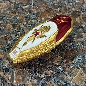 Знак нагрудный Военное училище авиационно-планерное СССР закрутка (2301935) - ВОЕНТОРГ ТЫЛОВИК