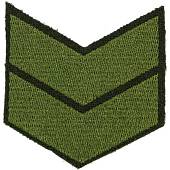 Знак - годичка ( нашивка шеврон ) нарукавный за выслугу лет ( по годам службы ) 10 лет полевой вышитый (2508085) - ВОЕНТОРГ ТЫЛОВИК