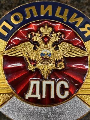Знак ( жетон ) нагрудный ПОЛИЦИЯ ДПС (2304802) - HAKKI.RU