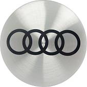Наклейки на диски литые с логотипом автомобиля АУДИ ( AUDI ) D-56 мм серебристые (12050012) - ВОЕНТОРГ ТЫЛОВИК