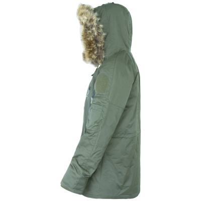 Куртка 726 GEAR аляска с меховым воротником оливковая (1105945) - HAKKI.RU