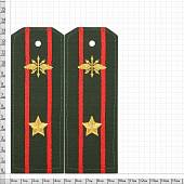 Погоны Войска связи на офисную форму Майор с эмблемой рип-стоп машинная вышивка пластик (2218006) - ВОЕНТОРГ ТЫЛОВИК