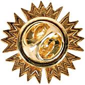 Знак фрачный ГРУ ГШ ВС РФ на пимсе (2302038) - ВОЕНТОРГ ТЫЛОВИК
