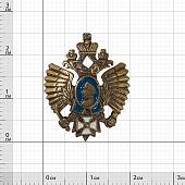 Знак фрачный НВМУ ( Нахимовское военно-морское училище) золотистый (2302963) - ВОЕНТОРГ ТЫЛОВИК