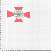 Флаг ВВ МВД России 15х22 (4705036) - ВОЕНТОРГ ТЫЛОВИК