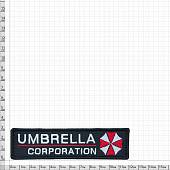 Нашивка ( шеврон патч patch ) тактическая UMBRELLA CORPORATION вышитая полоса на липуче 12х3 черная (2509086) - ВОЕНТОРГ ТЫЛОВИК