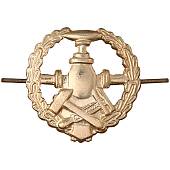 Эмблема ( знак ) петличная ( петлица ) Трубопроводные войска золотистая (2102074) - ВОЕНТОРГ ТЫЛОВИК