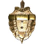 Жетон ( знак ) МУР ( Московский уголовный розыск ) 1918 с кляммером 80 мм органическая эмаль нейзильбер (2307006) - ВОЕНТОРГ ТЫЛОВИК