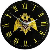 Часы настенные с символикой ФСВНГ ( Росгвардия ) РФ D-28 (4102162) - ВОЕНТОРГ ТЫЛОВИК