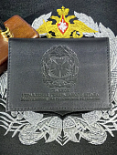 Обложка ( портмоне ) для автодокументов с жетоном ГРУ ГШ ВС РФ черная (4204116) - ВОЕНТОРГ ТЫЛОВИК