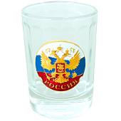 Набор подарочный стопки ( рюмки ) с символикой Герб ( орел ) России триколор 3х50 мл (4620143) - ВОЕНТОРГ ТЫЛОВИК
