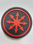 Нашивка ( шеврон патч patch ) тактическая Звезда Хаоса 3D PVC ( пластизоль ) на липучке D-5 черная (2504318) - ВОЕНТОРГ ТЫЛОВИК