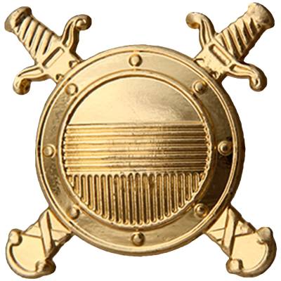 Эмблема ( знак ) петличная ( петлица ) Внутренние войска МВД золотистая (2102125) - HAKKI.RU