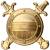Эмблема ( знак ) петличная ( петлица ) Внутренние войска МВД золотистая (2102125) - HAKKI.RU Эмблема ( знак ) петличная ( петлица ) Внутренние войска МВД золотистая (2102125) - HAKKI.RU