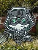 Нашивка ( шеврон патч patch ) тактическая СПЕЦНАЗ КОТИК С АВТОМАТОМ 3D PVC на липучке 7,5х8,5 (2504352) - ВОЕНТОРГ ТЫЛОВИК