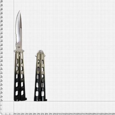 Нож бабочка ( балисонг ) BENCHMADE складной черно-серый (3915012) - HAKKI.RU