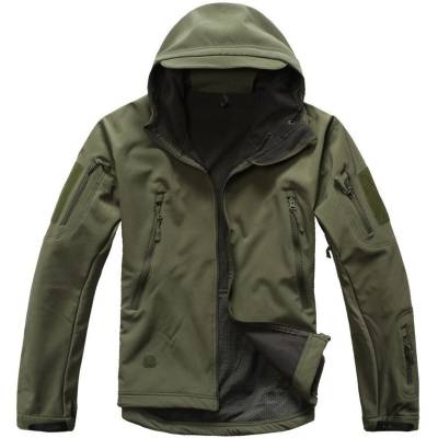 Куртка TAC SoftShell тактическая демисезонная ветровлагозащитная мембрана оливковая (1105103) - HAKKI.RU
