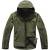 Куртка TAC SoftShell тактическая демисезонная ветровлагозащитная мембрана оливковая (1105103) - HAKKI.RU