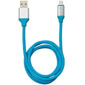 Кабель ( провод ) для зарядки телефона USB / Apple голубой (4002025) - ВОЕНТОРГ ТЫЛОВИК